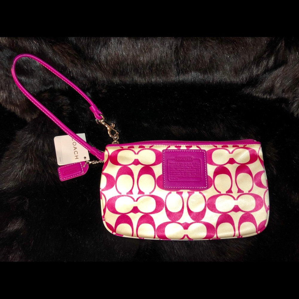 COACH wristlet